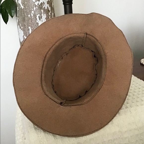 VINTAGE SUEDE COWBOY HAT - Picture 3 of 3